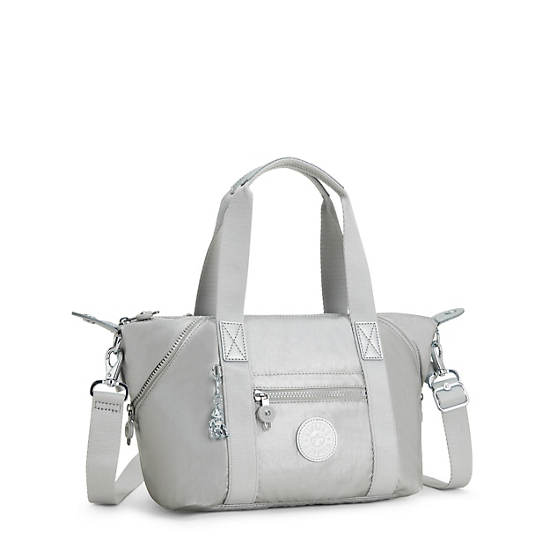 Sacs À Bandoulière Kipling Art Mini Metallic Argent | FR 1834PJ